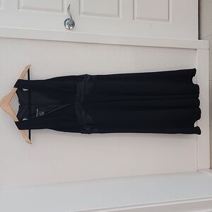 Jones Wear Dress - black cocktail - women's sz. 14, pre-owned